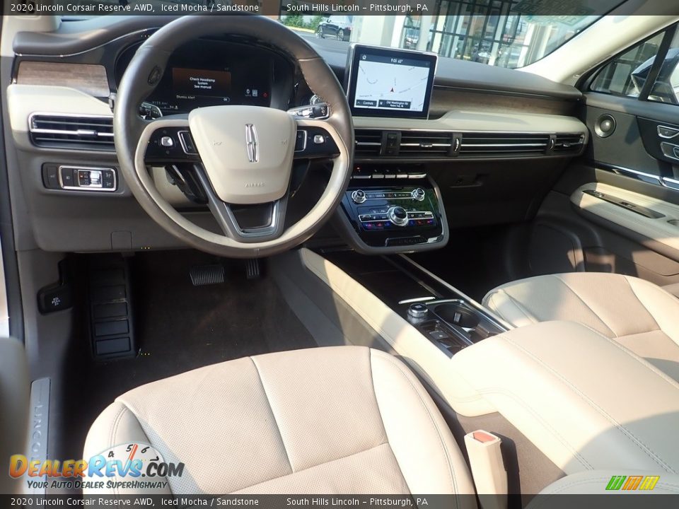 Sandstone Interior - 2020 Lincoln Corsair Reserve AWD Photo #17