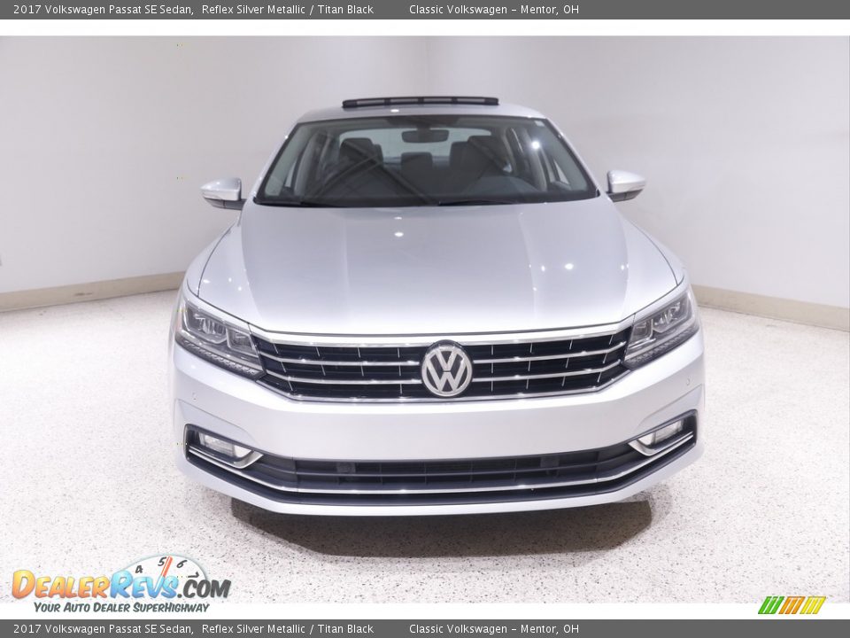 2017 Volkswagen Passat SE Sedan Reflex Silver Metallic / Titan Black Photo #2