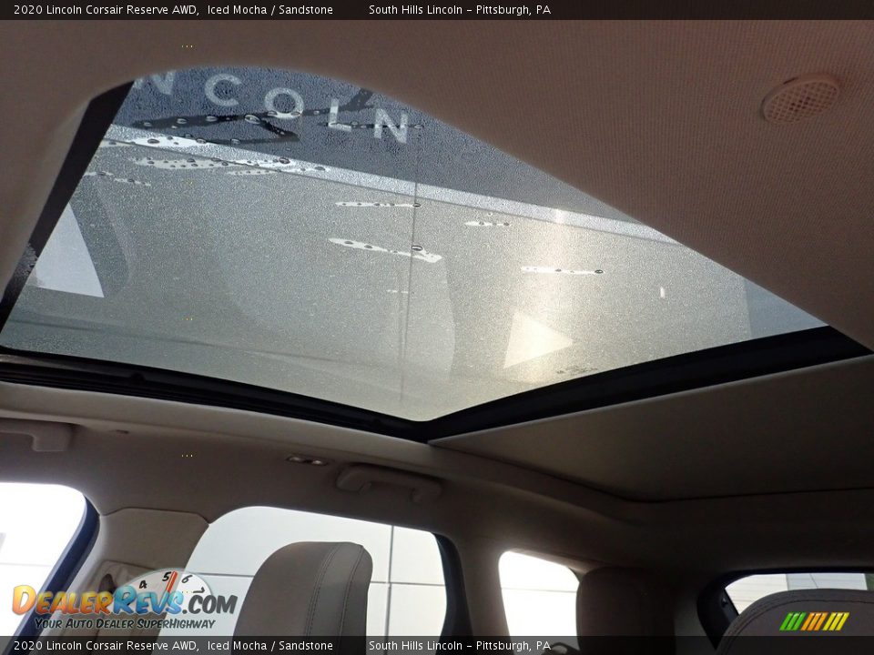 Sunroof of 2020 Lincoln Corsair Reserve AWD Photo #20