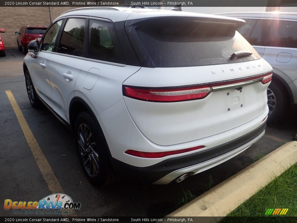 2020 Lincoln Corsair Standard AWD Pristine White / Sandstone Photo #2