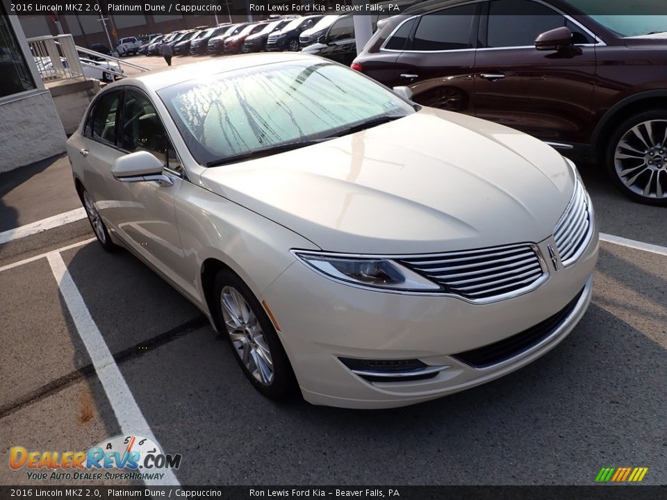 Front 3/4 View of 2016 Lincoln MKZ 2.0 Photo #3