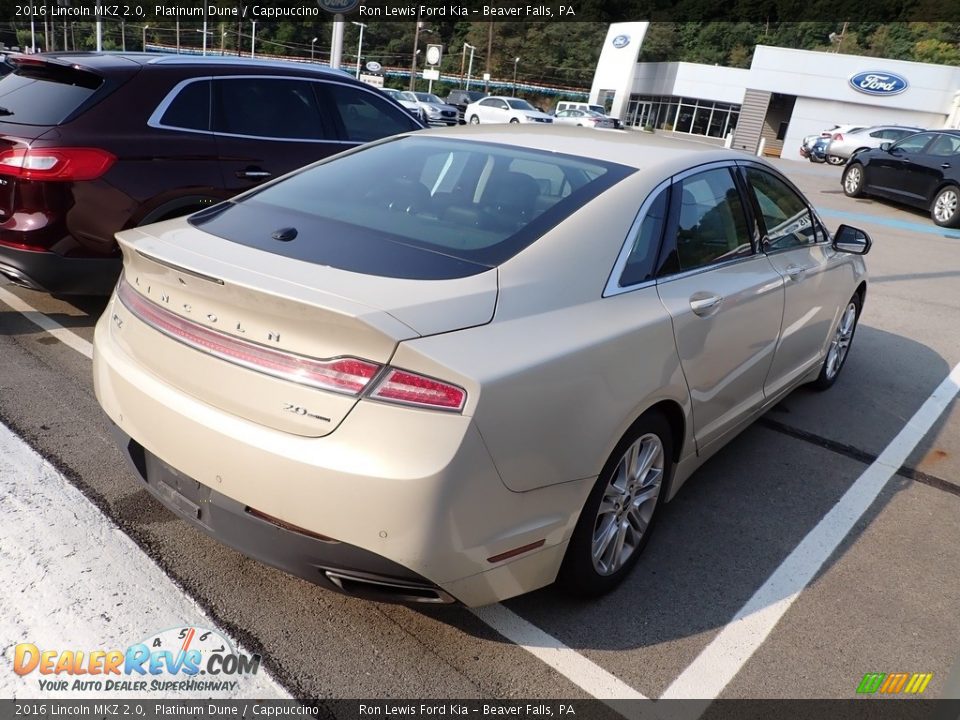 Platinum Dune 2016 Lincoln MKZ 2.0 Photo #4