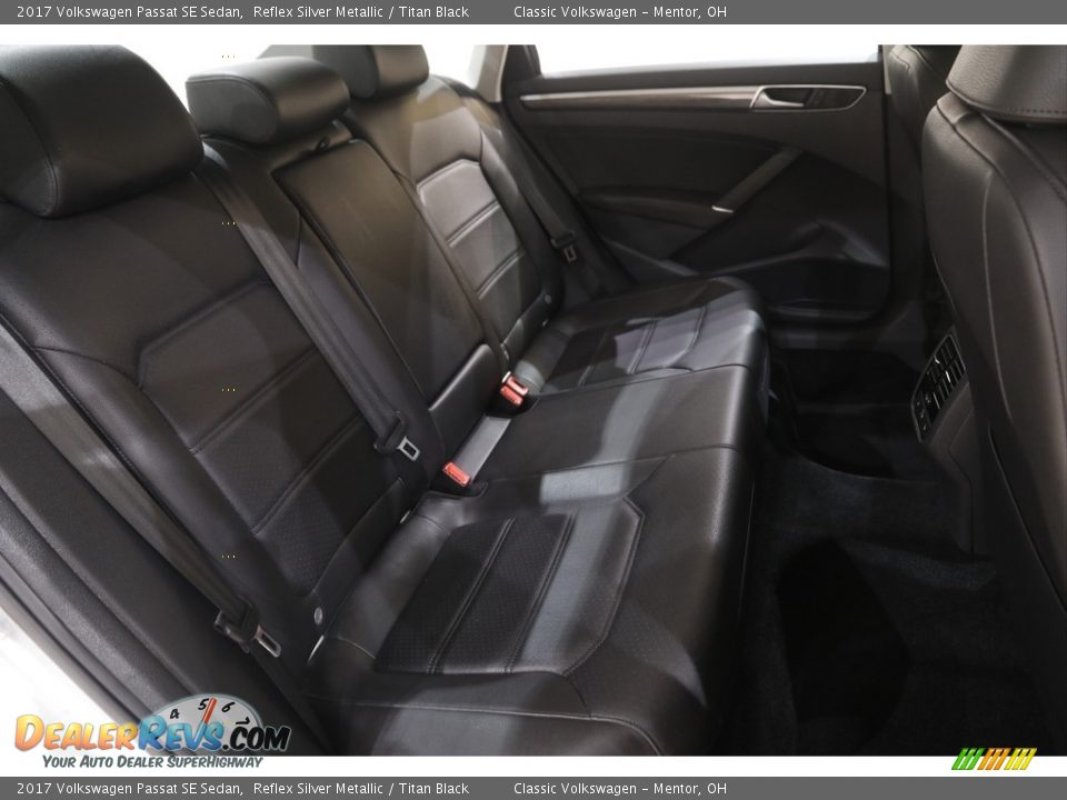 Rear Seat of 2017 Volkswagen Passat SE Sedan Photo #17