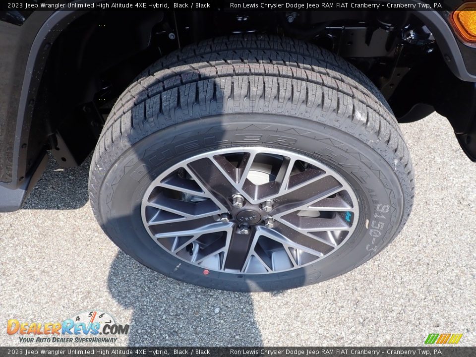 2023 Jeep Wrangler Unlimited High Altitude 4XE Hybrid Wheel Photo #9