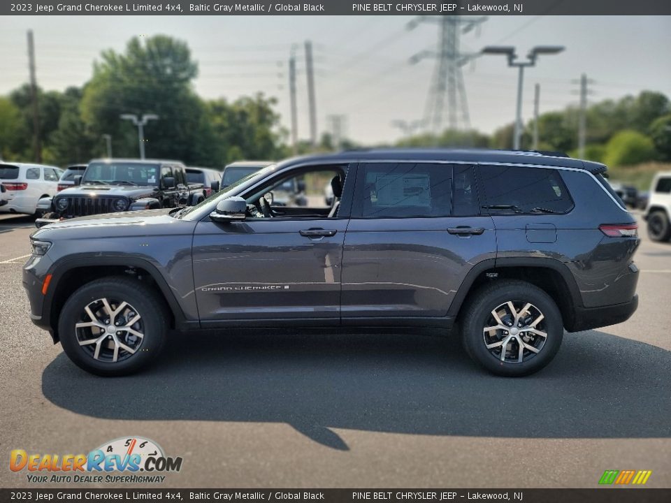 2023 Jeep Grand Cherokee L Limited 4x4 Baltic Gray Metallic / Global Black Photo #3
