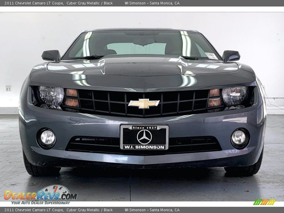 2011 Chevrolet Camaro LT Coupe Cyber Gray Metallic / Black Photo #2