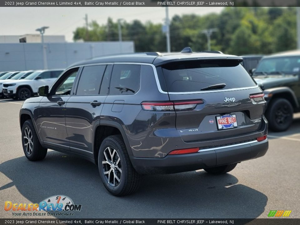 2023 Jeep Grand Cherokee L Limited 4x4 Baltic Gray Metallic / Global Black Photo #4
