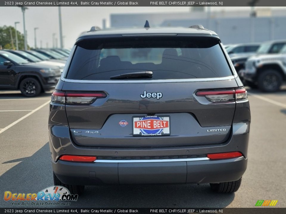 2023 Jeep Grand Cherokee L Limited 4x4 Baltic Gray Metallic / Global Black Photo #5