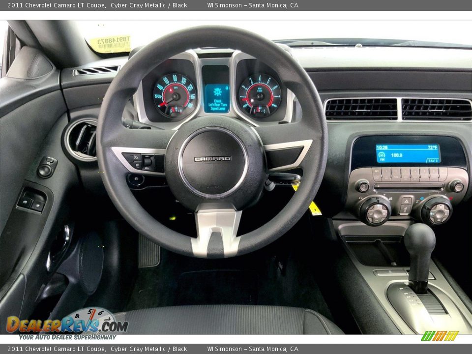 2011 Chevrolet Camaro LT Coupe Cyber Gray Metallic / Black Photo #4