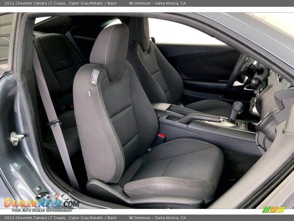 2011 Chevrolet Camaro LT Coupe Cyber Gray Metallic / Black Photo #6