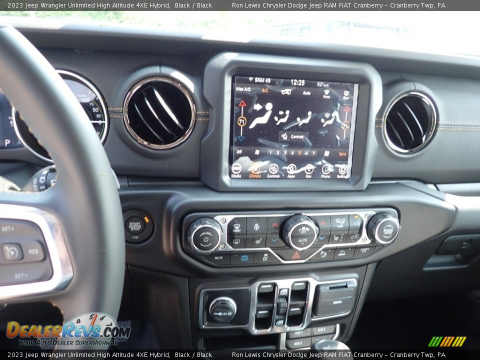 Controls of 2023 Jeep Wrangler Unlimited High Altitude 4XE Hybrid Photo #16