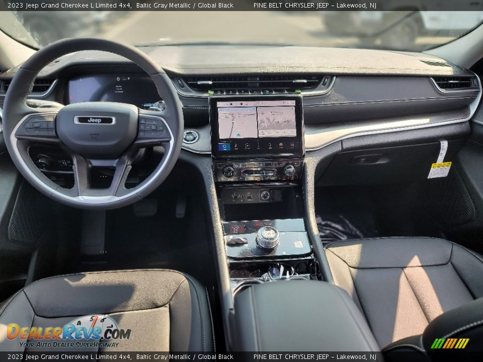 2023 Jeep Grand Cherokee L Limited 4x4 Baltic Gray Metallic / Global Black Photo #9