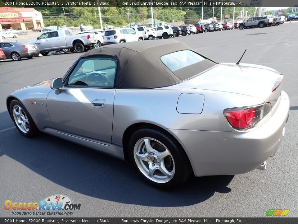 2001 Honda S2000 Roadster Silverstone Metallic / Black Photo #3