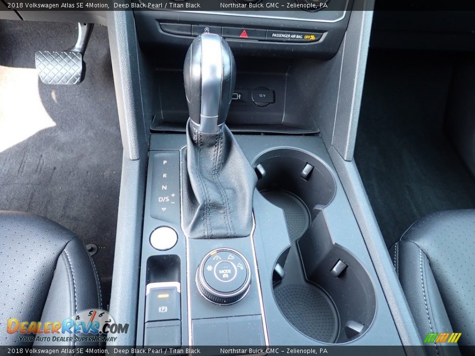2018 Volkswagen Atlas SE 4Motion Deep Black Pearl / Titan Black Photo #27