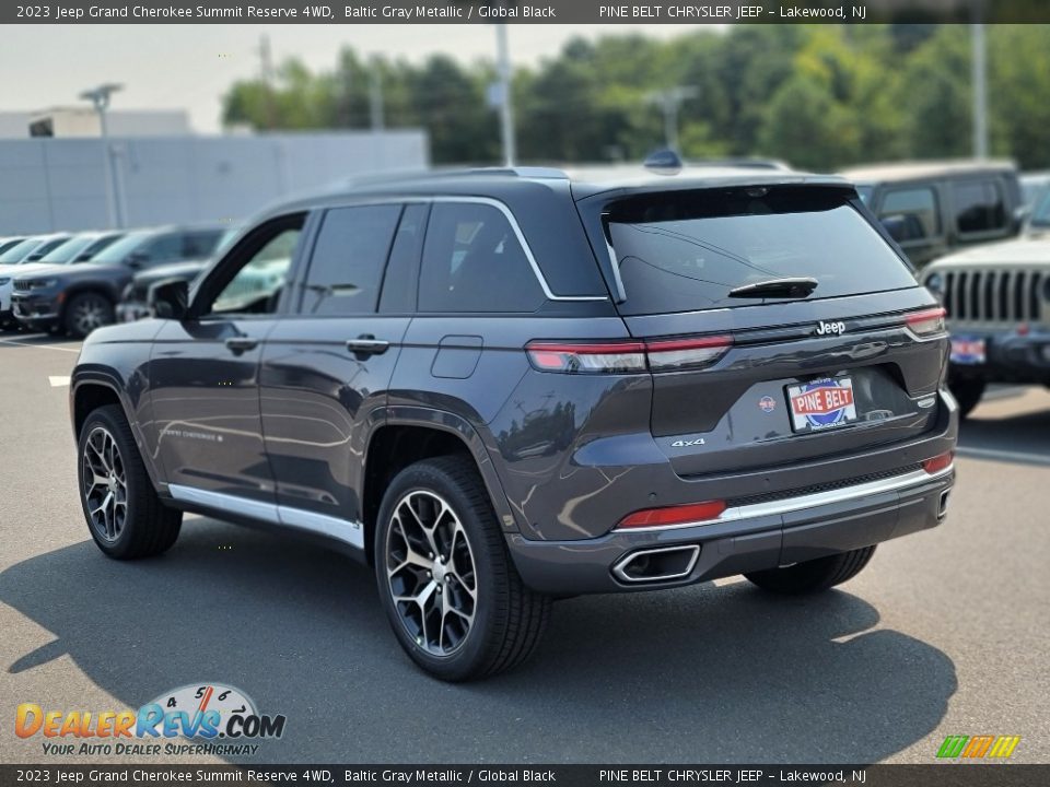 2023 Jeep Grand Cherokee Summit Reserve 4WD Baltic Gray Metallic / Global Black Photo #4