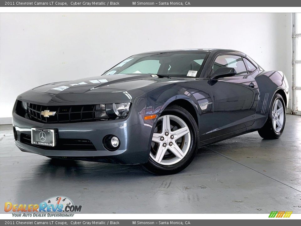 2011 Chevrolet Camaro LT Coupe Cyber Gray Metallic / Black Photo #12