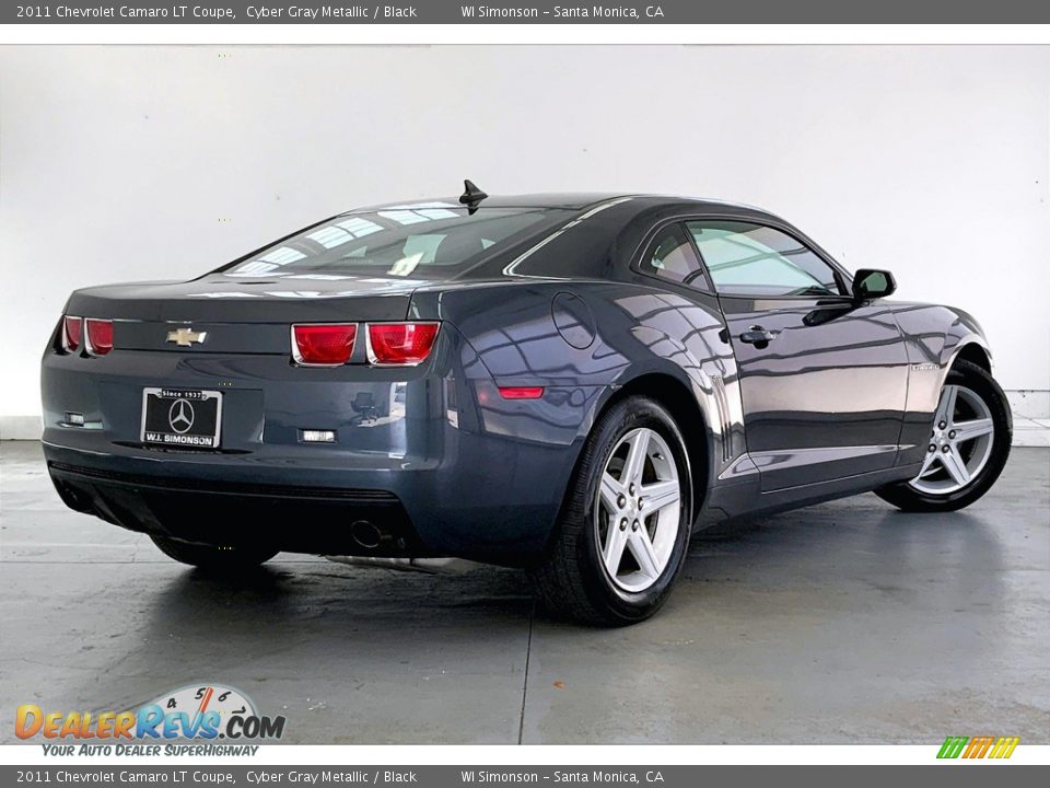 2011 Chevrolet Camaro LT Coupe Cyber Gray Metallic / Black Photo #13