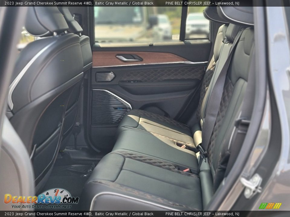 Rear Seat of 2023 Jeep Grand Cherokee Summit Reserve 4WD Photo #7