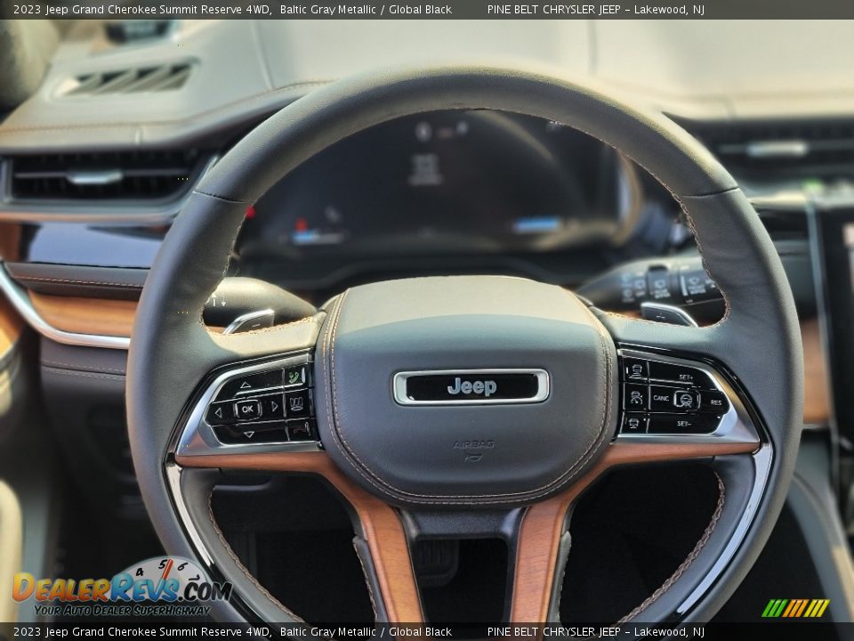 2023 Jeep Grand Cherokee Summit Reserve 4WD Steering Wheel Photo #9