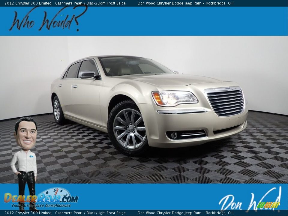 2012 Chrysler 300 Limited Cashmere Pearl / Black/Light Frost Beige Photo #1