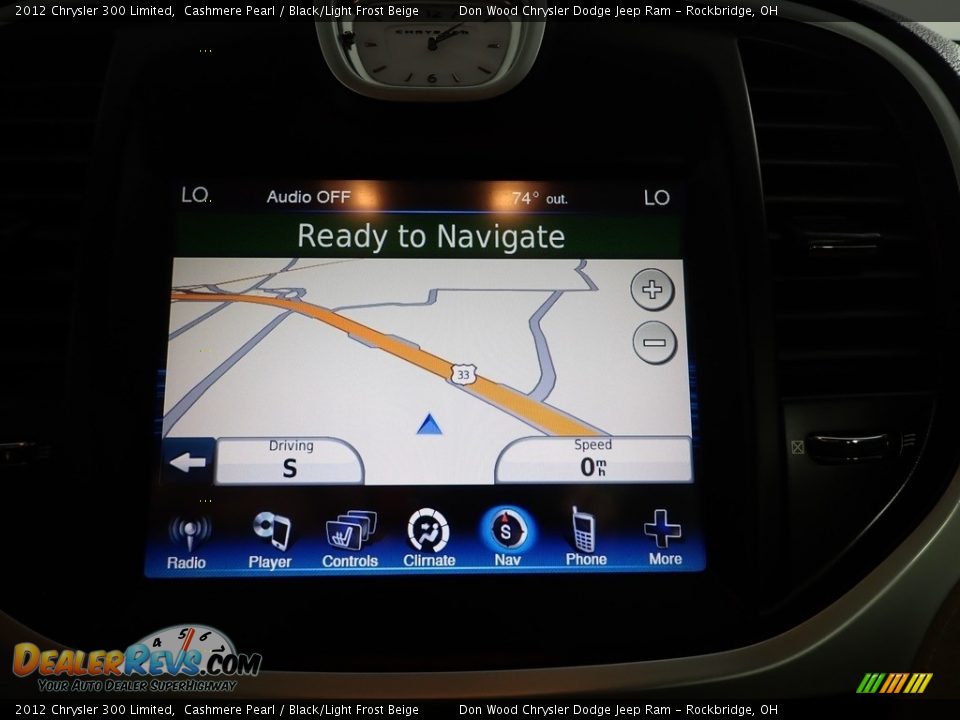 2012 Chrysler 300 Limited Cashmere Pearl / Black/Light Frost Beige Photo #2