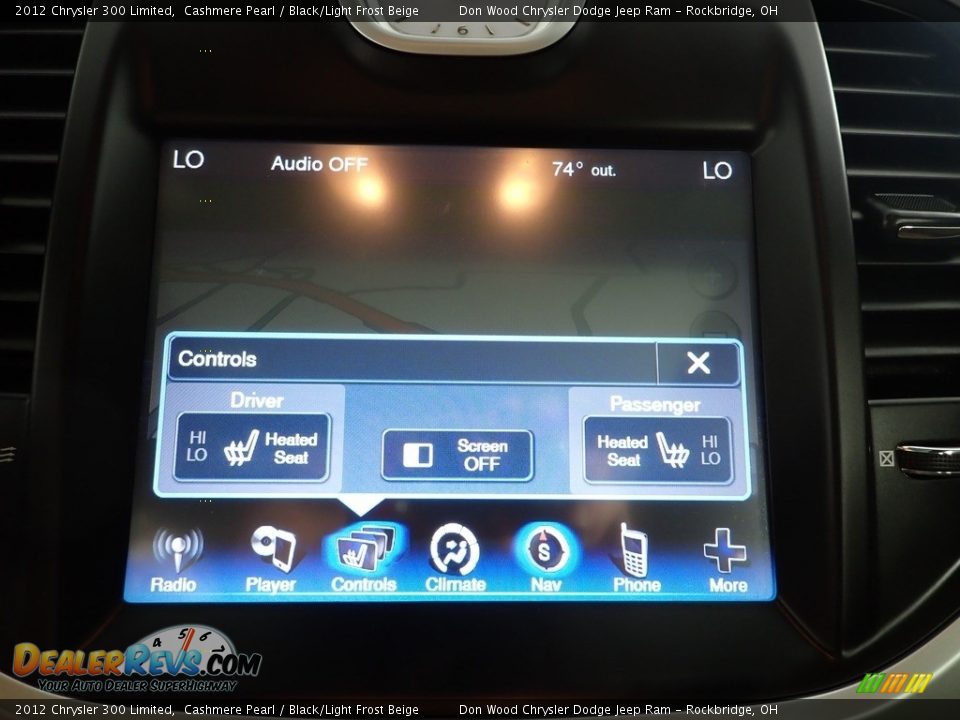 2012 Chrysler 300 Limited Cashmere Pearl / Black/Light Frost Beige Photo #3