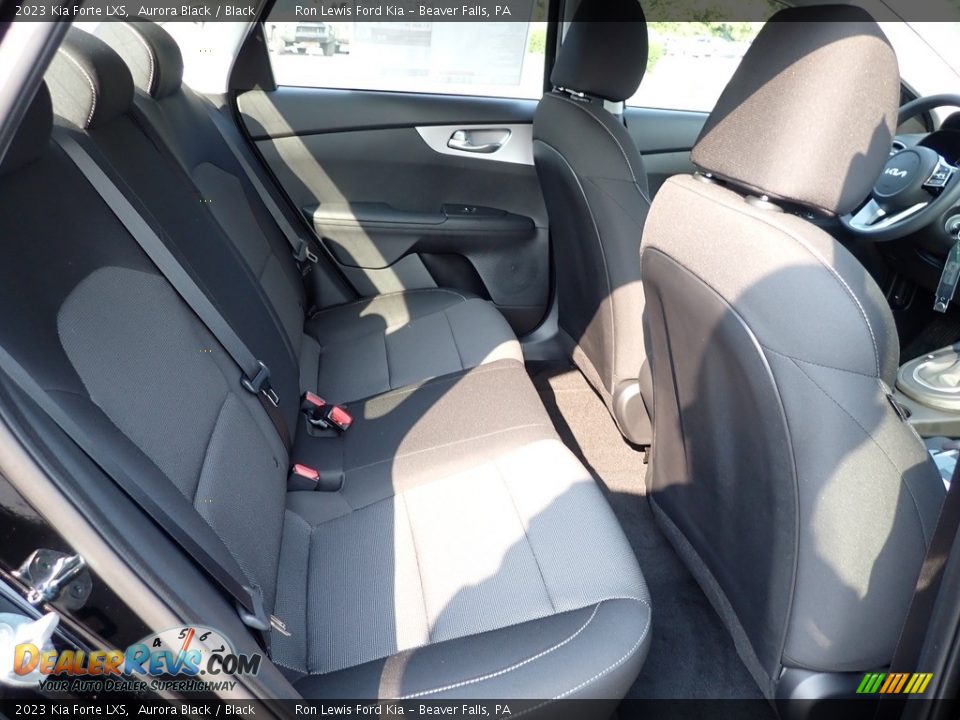 2023 Kia Forte LXS Aurora Black / Black Photo #10