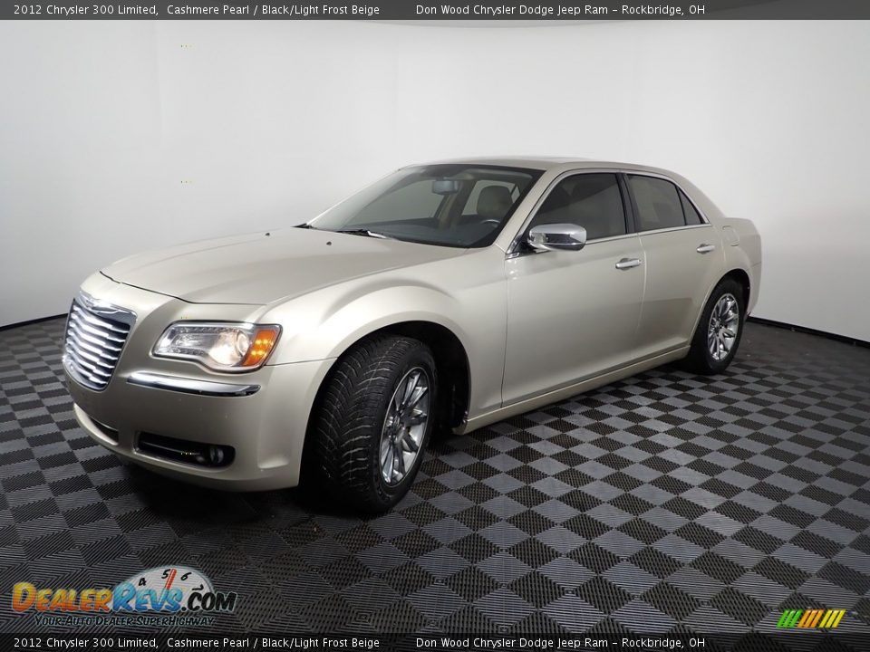 2012 Chrysler 300 Limited Cashmere Pearl / Black/Light Frost Beige Photo #8