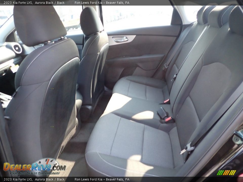 2023 Kia Forte LXS Aurora Black / Black Photo #12