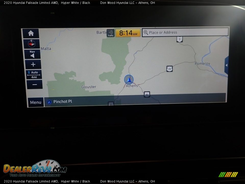 2020 Hyundai Palisade Limited AWD Hyper White / Black Photo #4