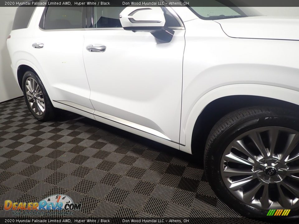 2020 Hyundai Palisade Limited AWD Hyper White / Black Photo #7
