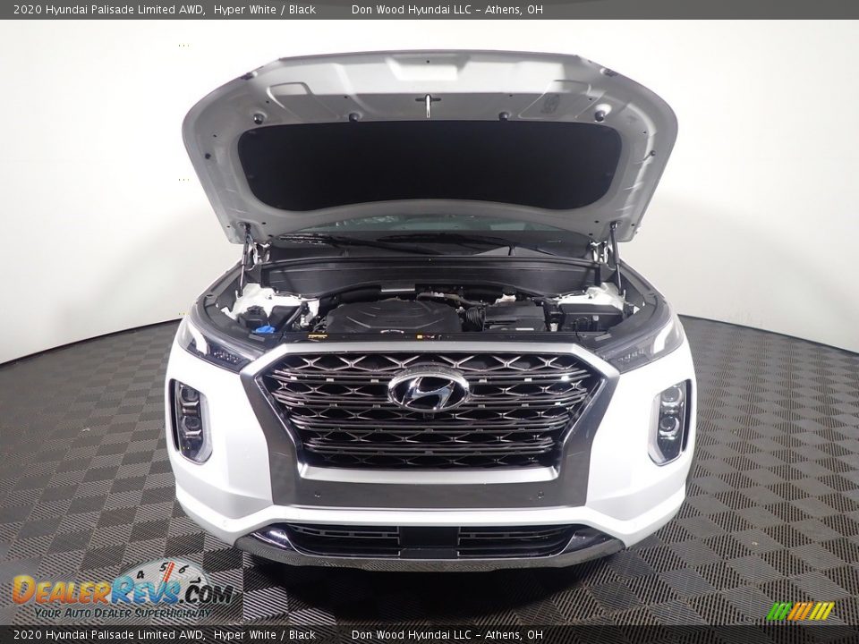 2020 Hyundai Palisade Limited AWD Hyper White / Black Photo #9
