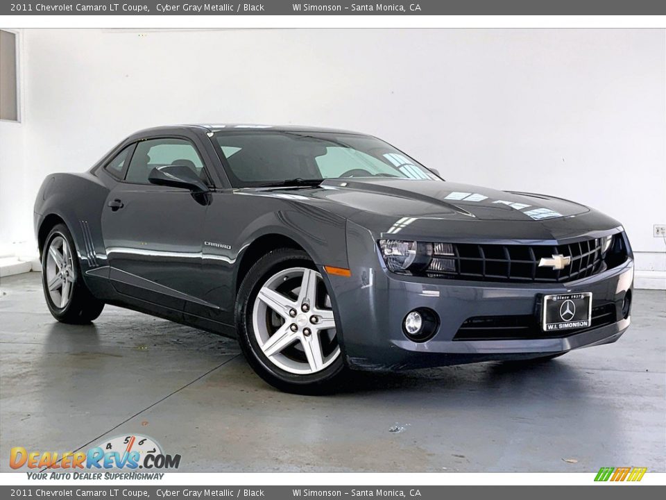 2011 Chevrolet Camaro LT Coupe Cyber Gray Metallic / Black Photo #32