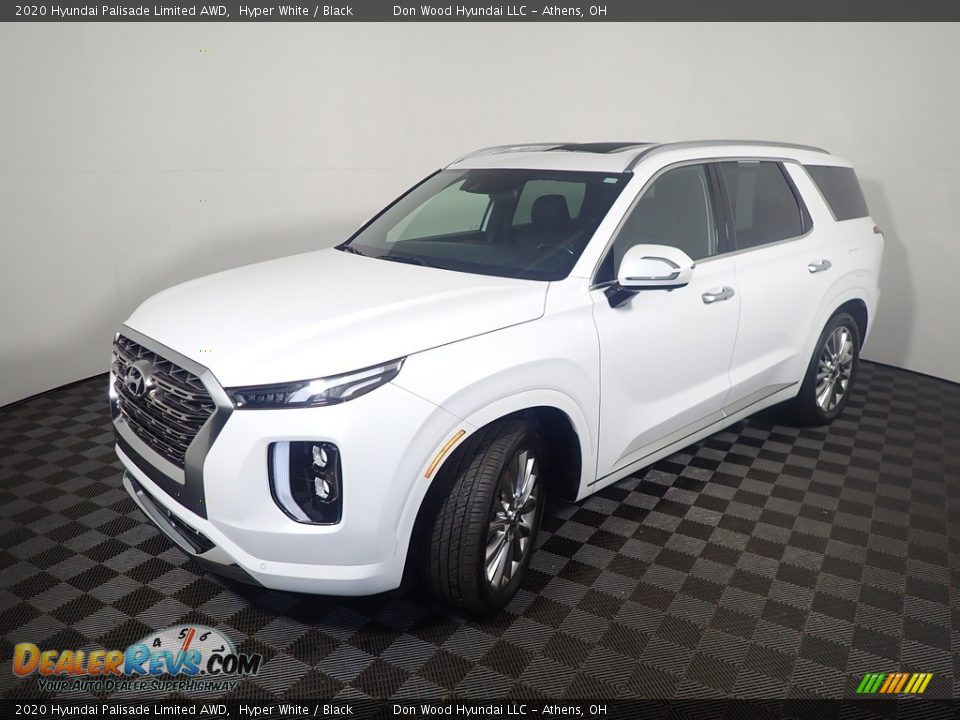 2020 Hyundai Palisade Limited AWD Hyper White / Black Photo #12