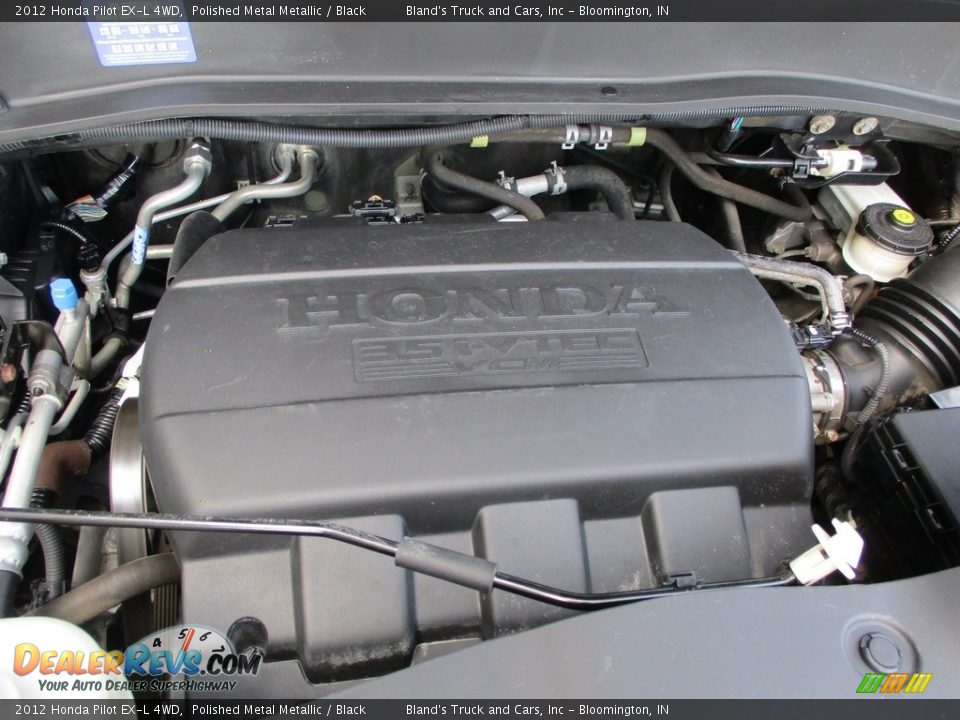2012 Honda Pilot EX-L 4WD Polished Metal Metallic / Black Photo #33