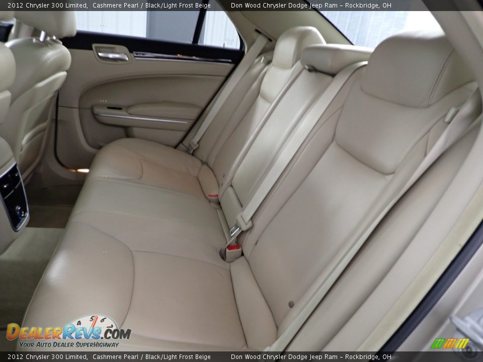 2012 Chrysler 300 Limited Cashmere Pearl / Black/Light Frost Beige Photo #27