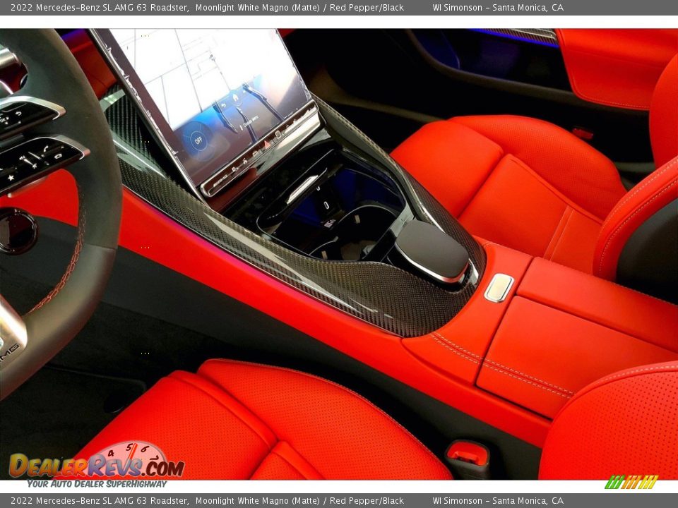 Front Seat of 2022 Mercedes-Benz SL AMG 63 Roadster Photo #8
