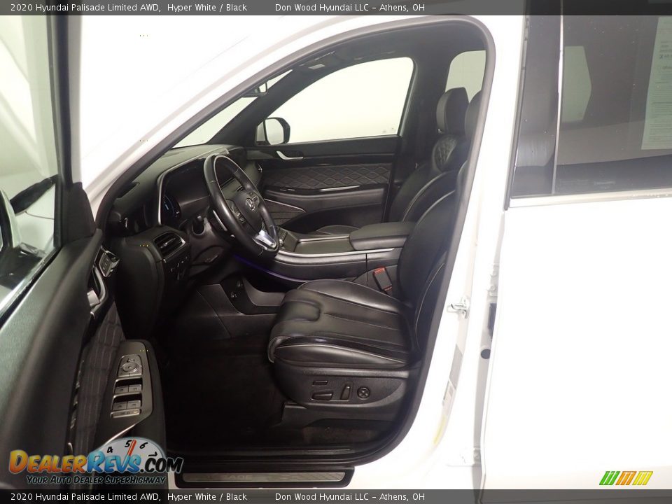 2020 Hyundai Palisade Limited AWD Hyper White / Black Photo #24