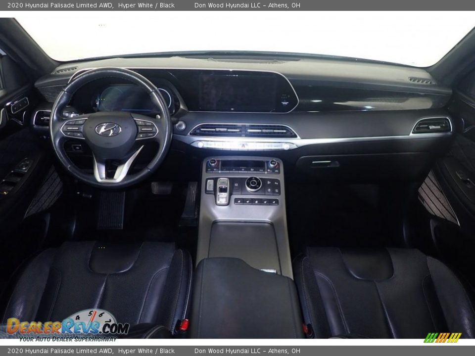 2020 Hyundai Palisade Limited AWD Hyper White / Black Photo #26
