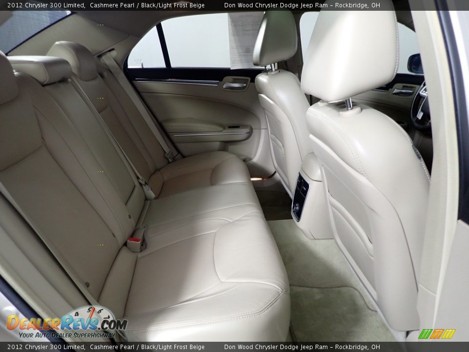 2012 Chrysler 300 Limited Cashmere Pearl / Black/Light Frost Beige Photo #33