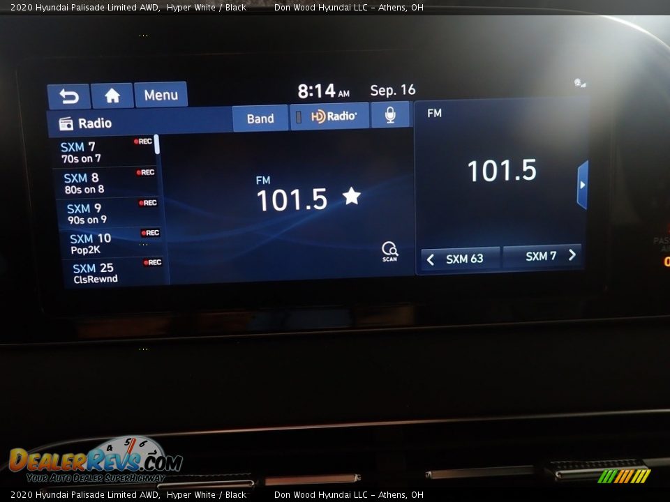 2020 Hyundai Palisade Limited AWD Hyper White / Black Photo #28