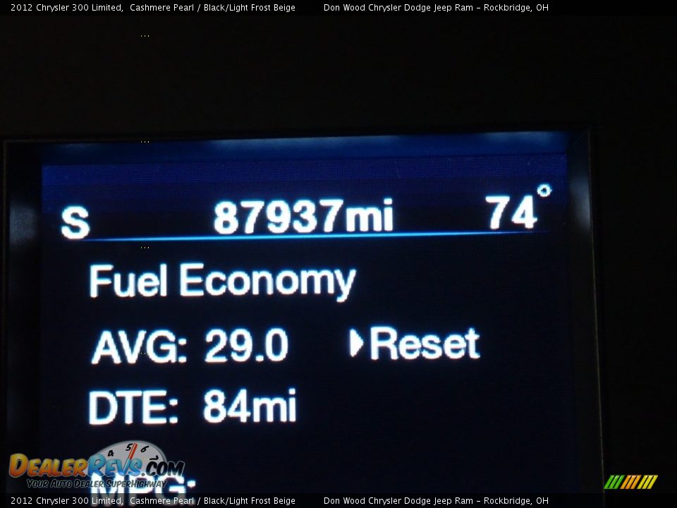 2012 Chrysler 300 Limited Cashmere Pearl / Black/Light Frost Beige Photo #35