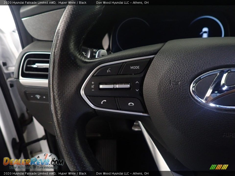 2020 Hyundai Palisade Limited AWD Hyper White / Black Photo #31