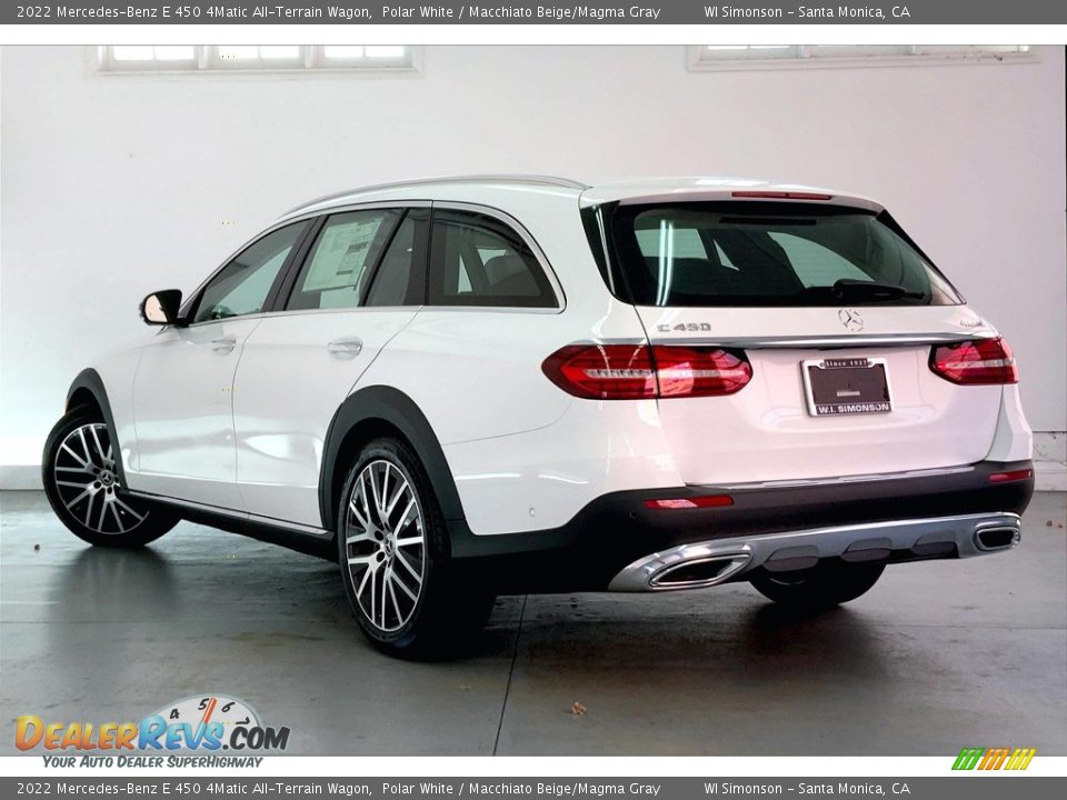 2022 Mercedes-Benz E 450 4Matic All-Terrain Wagon Polar White / Macchiato Beige/Magma Gray Photo #2