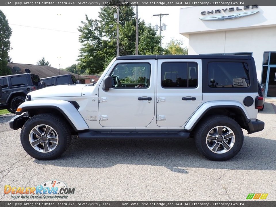 Silver Zynith 2022 Jeep Wrangler Unlimited Sahara 4x4 Photo #2