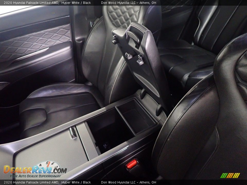 2020 Hyundai Palisade Limited AWD Hyper White / Black Photo #35