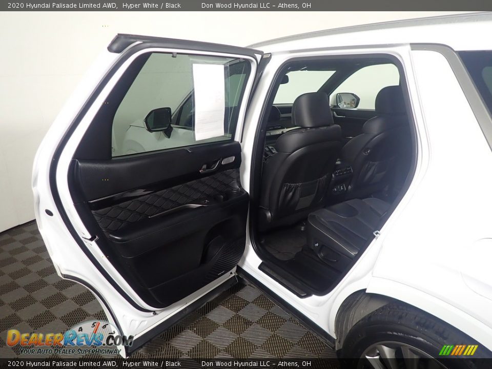 2020 Hyundai Palisade Limited AWD Hyper White / Black Photo #36