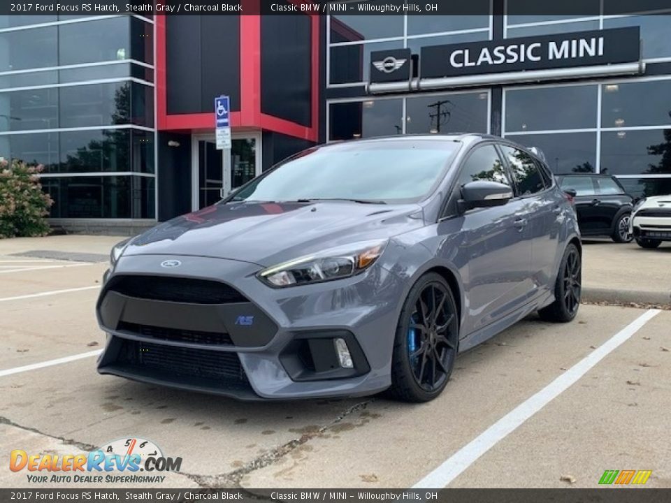 2017 Ford Focus RS Hatch Stealth Gray / Charcoal Black Photo #1