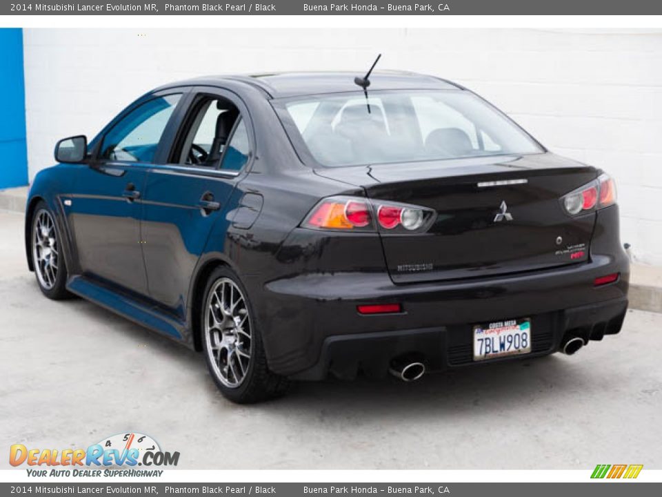 2014 Mitsubishi Lancer Evolution MR Phantom Black Pearl / Black Photo #2