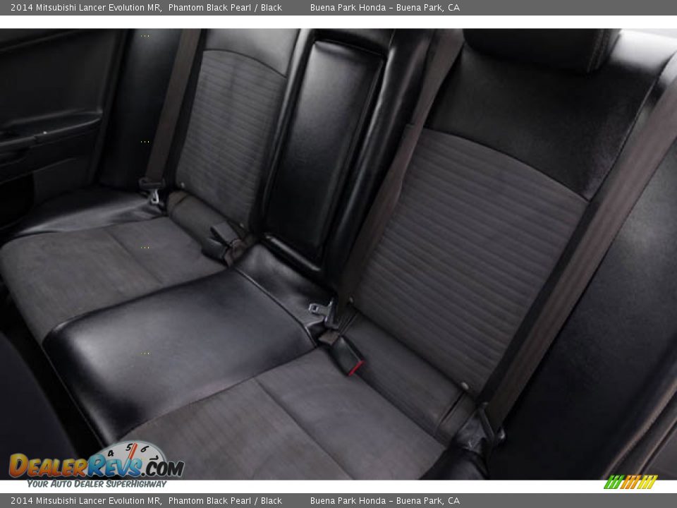 Rear Seat of 2014 Mitsubishi Lancer Evolution MR Photo #15